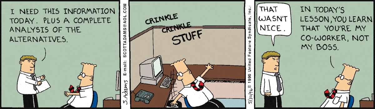 Dilbert Cartoon